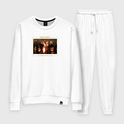 Костюм хлопковый женский Cradle of Filth: trouble, цвет: белый