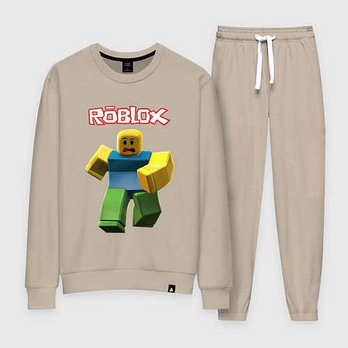 Женский костюм Roblox бегущий персонаж / Миндальный – фото 1