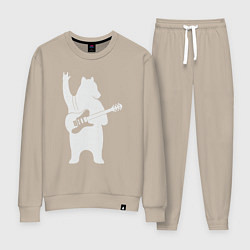 Женский костюм Мишутка рокер