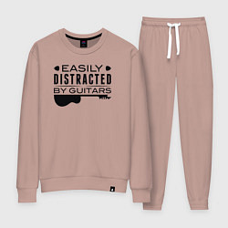 Женский костюм Легко отвлекается на гитары