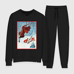 Женский костюм Медведь на дереве и заяц