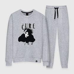 Костюм хлопковый женский The Cure - Robert Smith, цвет: меланж