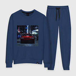 Костюм хлопковый женский Hellcat, цвет: тёмно-синий