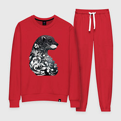 Женский костюм Цветочная выдра