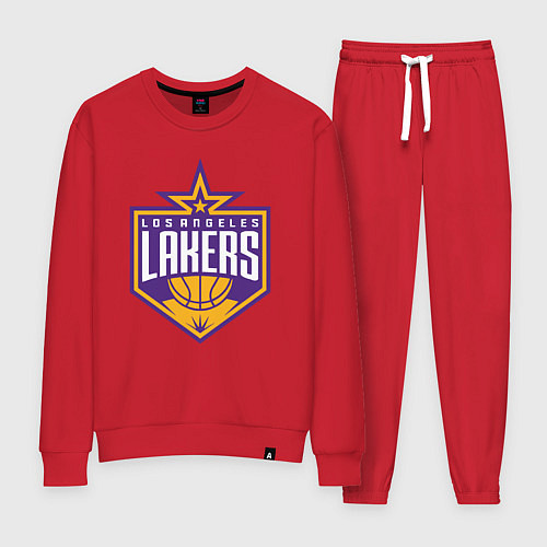 Женский костюм Los Angelas Lakers star / Красный – фото 1