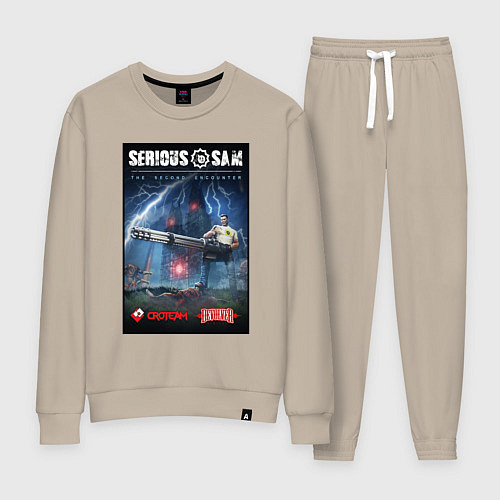 Женский костюм Serious Sam 1 - second encounter / Миндальный – фото 1