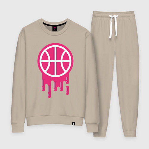 Женский костюм Pink basketball / Миндальный – фото 1