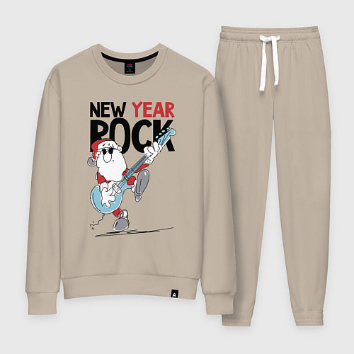 Женский костюм New year - rock / Миндальный – фото 1