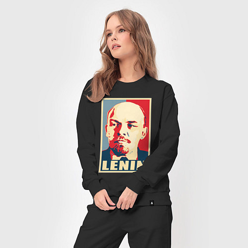 Женский костюм Владимир Ильич Ленин / Черный – фото 3