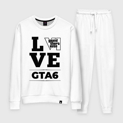 Женский костюм GTA6 love classic / Белый – фото 1