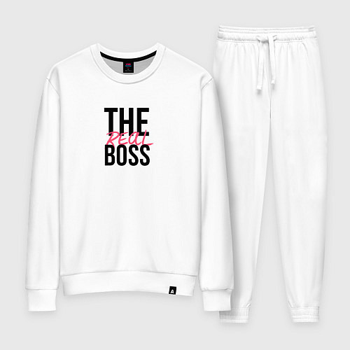 Женский костюм The real boss / Белый – фото 1