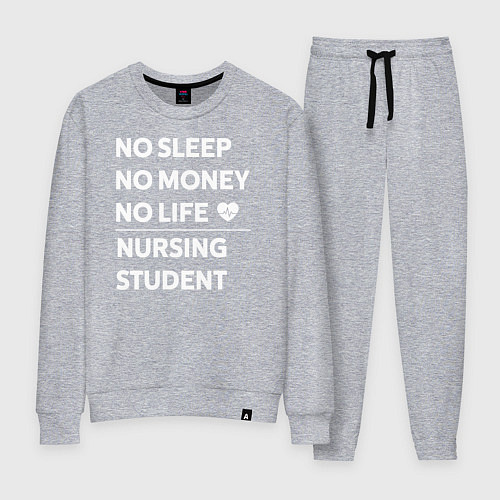 Женский костюм Студенты-медики / Меланж – фото 1