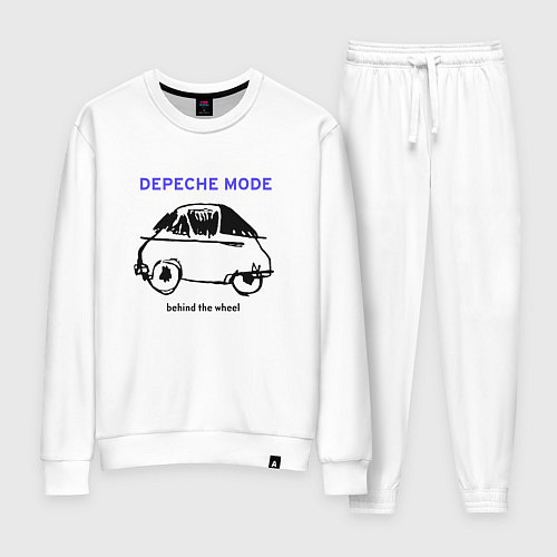 Женский костюм Depeche Mode - Behind the wheel / Белый – фото 1