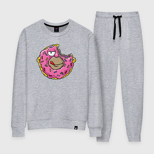 Женский костюм Homer donut / Меланж – фото 1