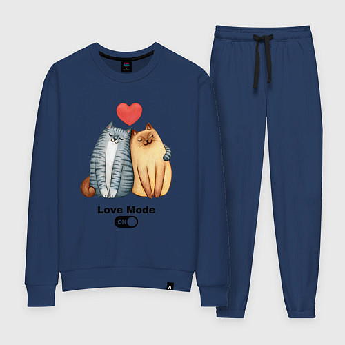 Женский костюм Режим любви включён / Тёмно-синий – фото 1