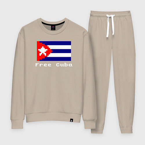 Женский костюм Free Cuba / Миндальный – фото 1