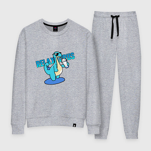 Женский костюм Релаксаурус за работой Palworld / Меланж – фото 1