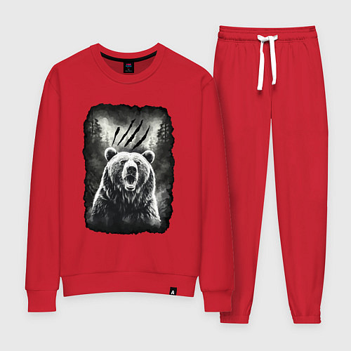 Женский костюм Большой Медведь / Красный – фото 1