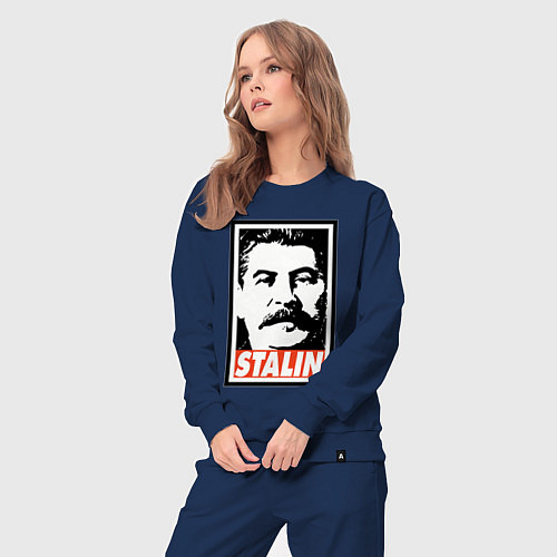 Женский костюм USSR Stalin / Тёмно-синий – фото 3