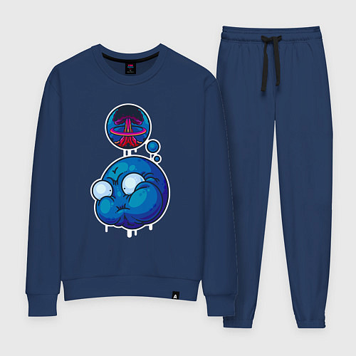 Женский костюм Тошнотик / Тёмно-синий – фото 1