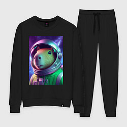 Женский костюм Портрет бравого космонавта - капибара