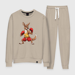 Женский костюм Кенгуру боксёр в перчатках