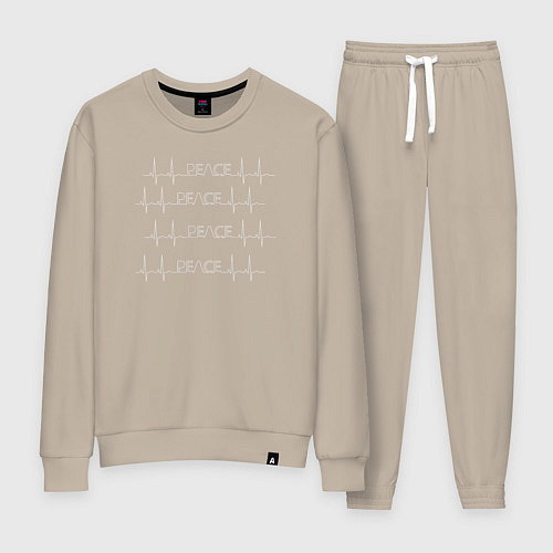 Женский костюм Пульс мира / Миндальный – фото 1