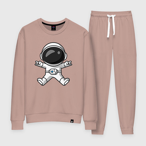 Женский костюм Spaceman rock / Пыльно-розовый – фото 1