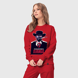 Костюм хлопковый женский Django - Jamie Foxx, цвет: красный — фото 2
