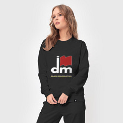 Костюм хлопковый женский Depeche Mode - Black celebration tonight, цвет: черный — фото 2