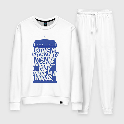 Женский костюм Tardis box / Белый – фото 1