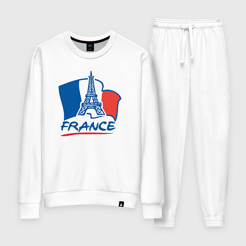 Женский костюм France / Белый – фото 1