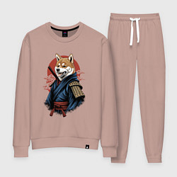 Женский костюм Собака Сиба-ину самурай