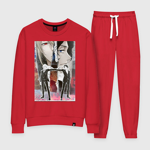 Женский костюм Патриотизм Мориарти / Красный – фото 1