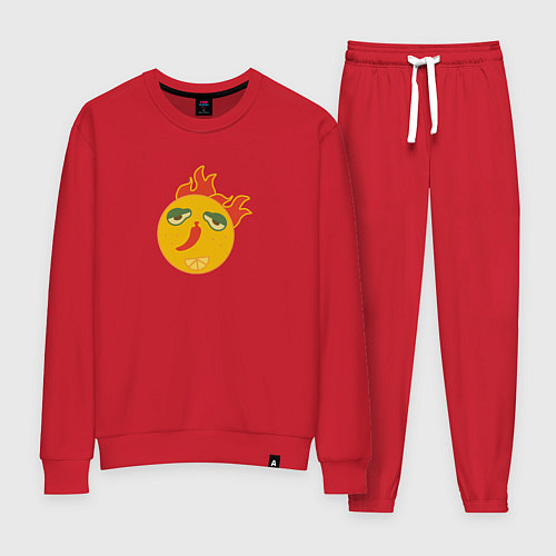 Женский костюм Мексиканская лепешка / Красный – фото 1