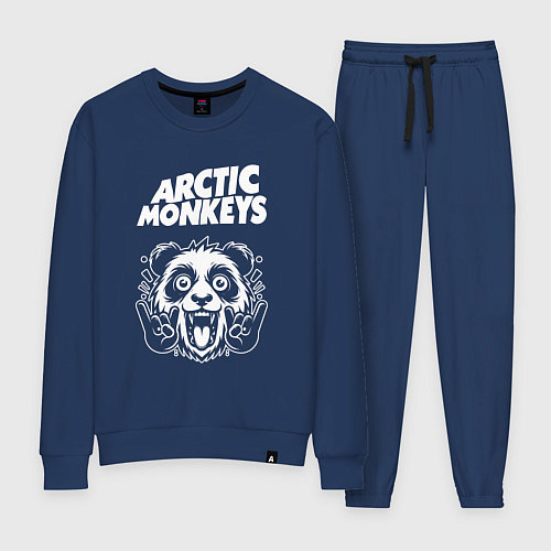 Женский костюм Arctic Monkeys rock panda / Тёмно-синий – фото 1