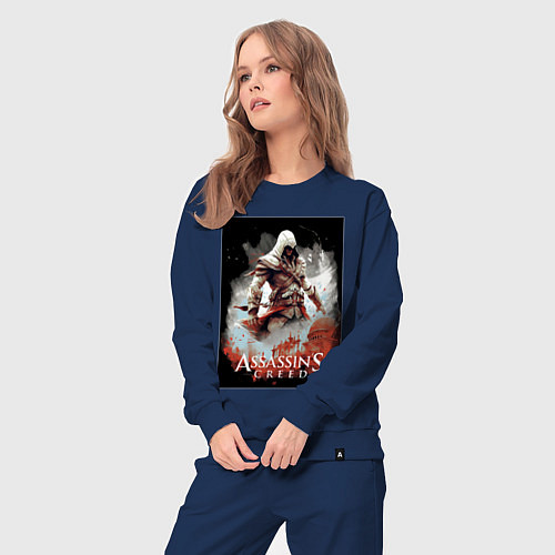 Женский костюм Assassins creed poster / Тёмно-синий – фото 3