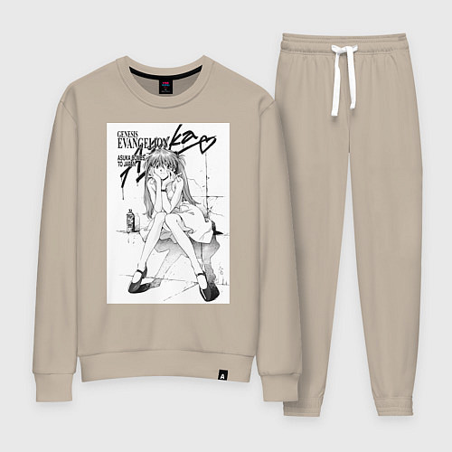 Женский костюм Евангелион Аска Сорью / Миндальный – фото 1