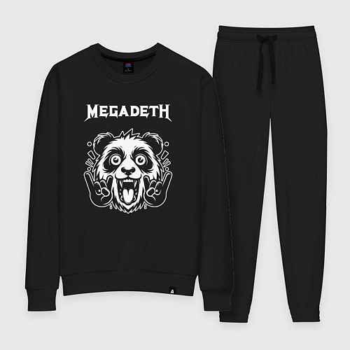 Женский костюм Megadeth rock panda / Черный – фото 1