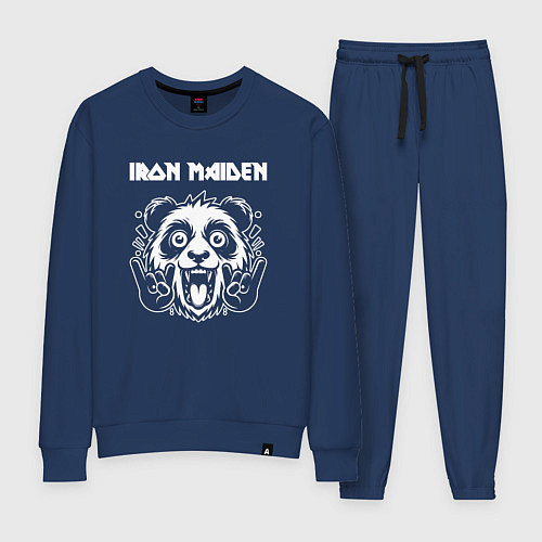 Женский костюм Iron Maiden rock panda / Тёмно-синий – фото 1