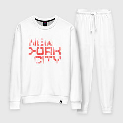 Женский костюм New york city streetwear