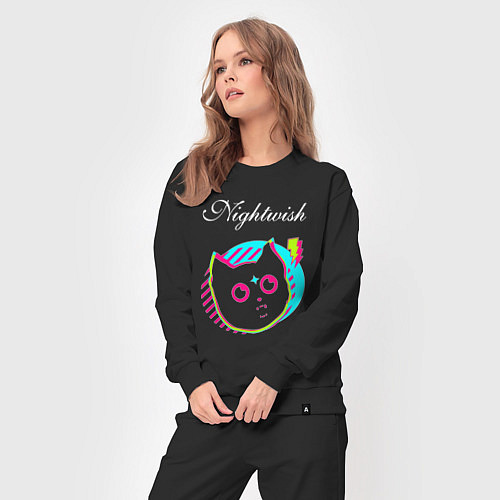 Женский костюм Nightwish rock star cat / Черный – фото 3