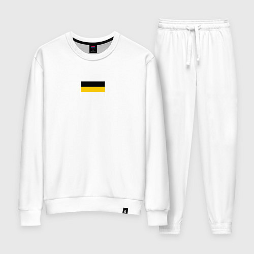 Женский костюм Rus empire minimalism / Белый – фото 1