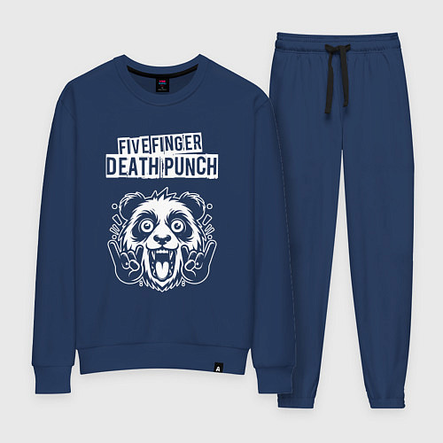 Женский костюм Five Finger Death Punch rock panda / Тёмно-синий – фото 1