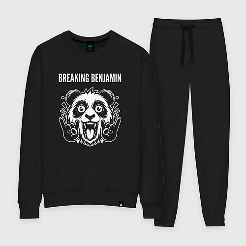 Женский костюм Breaking Benjamin rock panda / Черный – фото 1