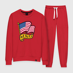 Женский костюм American flag