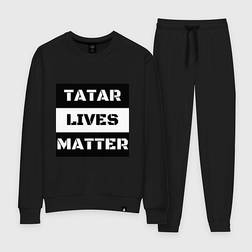 Женский костюм Tatar lives matter / Черный – фото 1