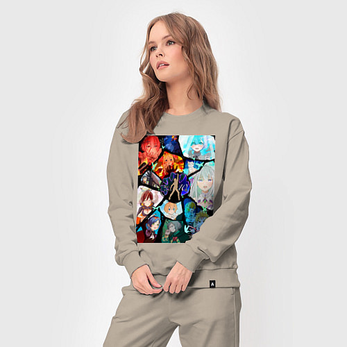 Женский костюм Re:Zero Субару Нацуки / Миндальный – фото 3