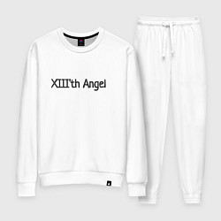 Костюм хлопковый женский XIIIth angel, цвет: белый