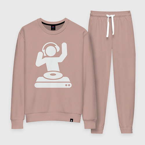 Женский костюм Party dj / Пыльно-розовый – фото 1